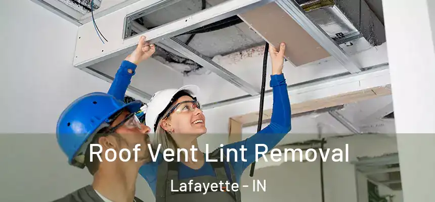  Roof Vent Lint Removal Lafayette - IN
